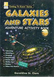 Galaxies And Star Adventure Activity Book - Set of 5