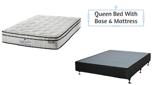 Super King Bed With Base & Mattress