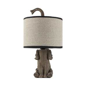 Lighting: Elephant Trunk Table Lamp