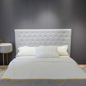 Headboards: Tufted Linen Headboard - King/Super King