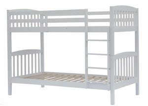Bedroom: White Bunk Bed S+S