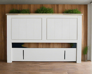 Bedroom: Ashland Headboard - White