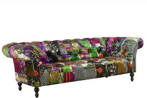 Patchwork 3 Seater Sofa