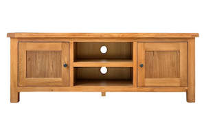 Oak Entertainment Unit - 1500mm