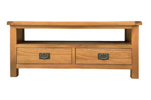 Oak Entertainment Unit - 1200mm