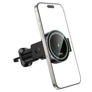 5W Wireless Charging Magnetic 2-in-1 Air Vent Phone Holder – Magnetic or Clamp Mount