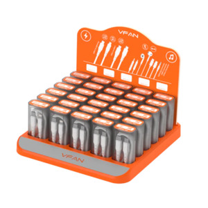 USB Cable Retail Set Pack with USB C to Lightning x 15, USB C to USB C x 15