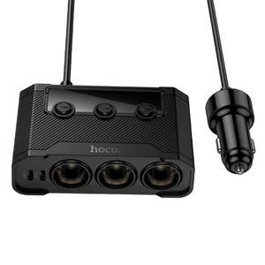 Health Beauty Face Care Masks: 240W Car Charger Hub with 3x Sockets