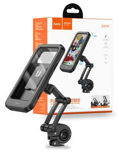 Waterproof Motorcycle Bicycle Holder - Black