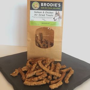 Products: Air-Dried Salmon & Chicken Treats (100gms)