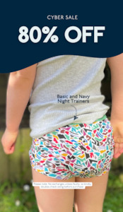 Kids: Snazzi Pants Night Trainers - Basics