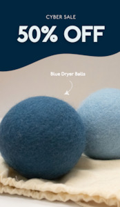 Household: NZ Wool Dryer Balls