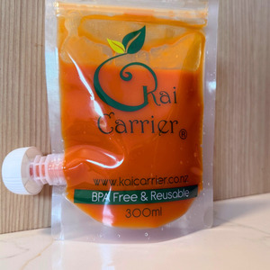 300ml Tube Feeding Pouches Kai Carrier x3