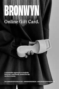 Frontpage: Bronwyn Online Gift Card