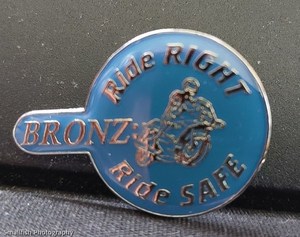Ride Right Ride Safe Badge