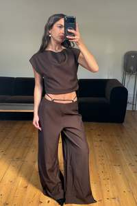 Womens: Monica Top Chocolate