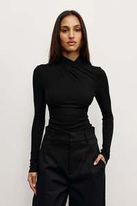 Tonia Top Black