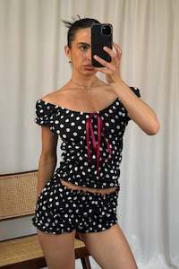 Womens Sets: Stormi Set Polka Dot