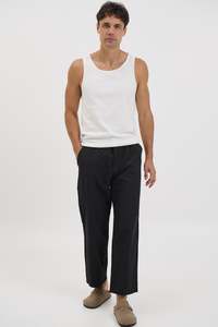 Mens Pants: Ben Straight Pant Black