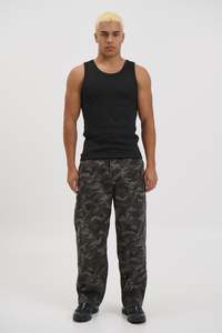 Mens Pants: Cotton Drill Pant Camo