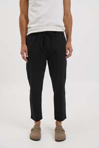 Locky Straight Pant Black