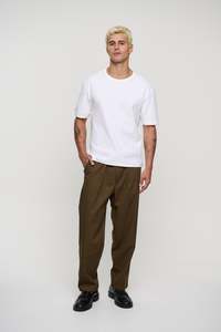Luke Flow Pant Choc