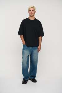 230G Cotton Premium Tee Black