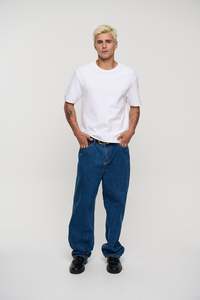 Charlie Ringer Tee Plain White