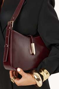 Bergman Shoulder Bag Berry Shine