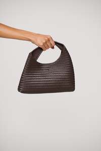 Eliana Handle Bag Chocolate