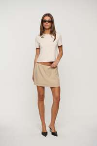 Womens Shorts: Mischa Skort Tan