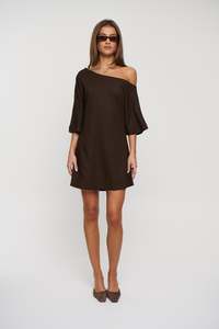 Dayne Dress Chocolate