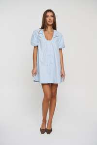 Womens Dresses: Oaks Mini Dress Sky