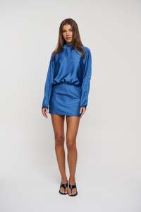 Billie Mini Dress Navy