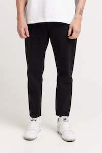 Steve Baggys Denim Solid Black