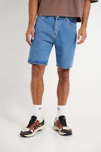 Mens Shorts: Andre Relaxed Denim Short Blue