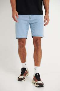 Mens Shorts: Andre Relaxed Denim Short Light