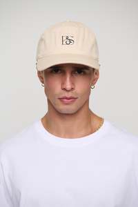 College Cap BS Logo Ivory