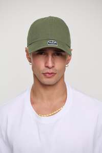 Mens Headwear: 47' Blank Clean Up Cap Moss