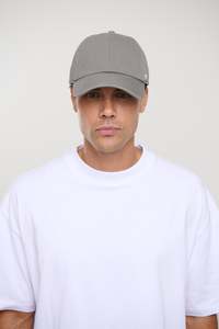 Classic Vintage Clean Up Cap Dark Grey