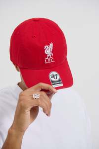 Mens Headwear: Liverpool FC Cap Red/White