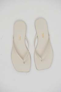 Womens Shoes: Square Toe Lily Cream