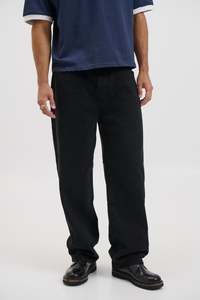 Menssale: Slouch Denim Black - FINAL SALE