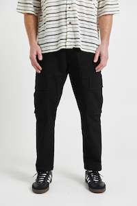 Damien Drop Cargo Pant Black