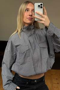Womens: Hampton Bomber Plaid
