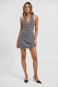 Huntly Mini Dress Polka Dot