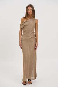 Womens Event Edit: Manni Top Gold