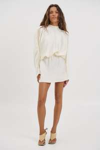 Billie Mini Dress Ivory