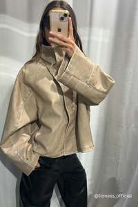 Womens Jackets Coats: Shoreline Funnel Camel