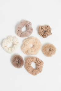Tay Scrunchie Pack Beige